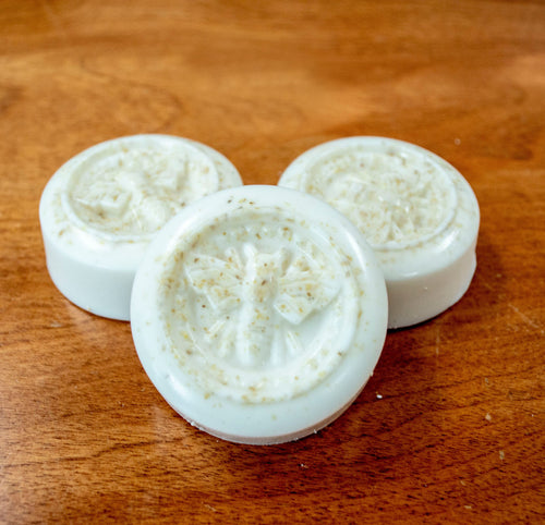 Honey Lavender Oatmeal Soap (3 round @ 1.8 oz. each)